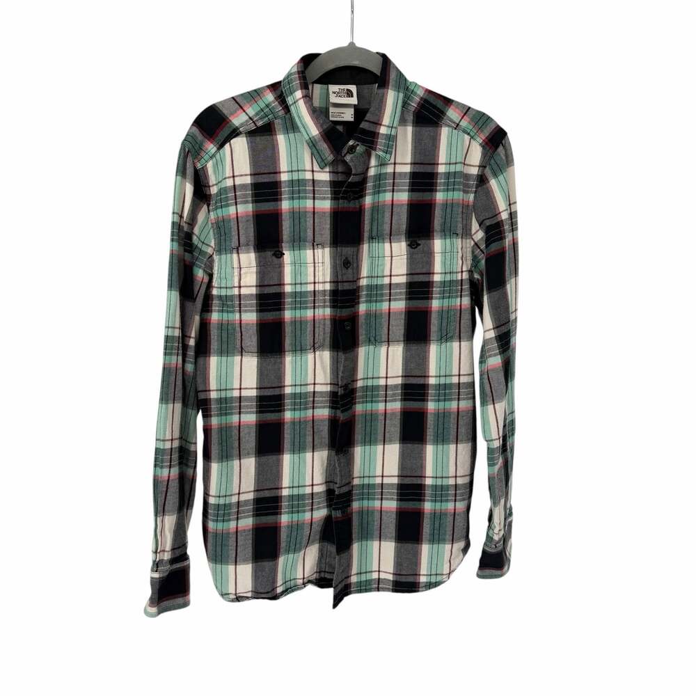 The North Face Arroyo Mens Long Sleeve Flannel Shirt Medium